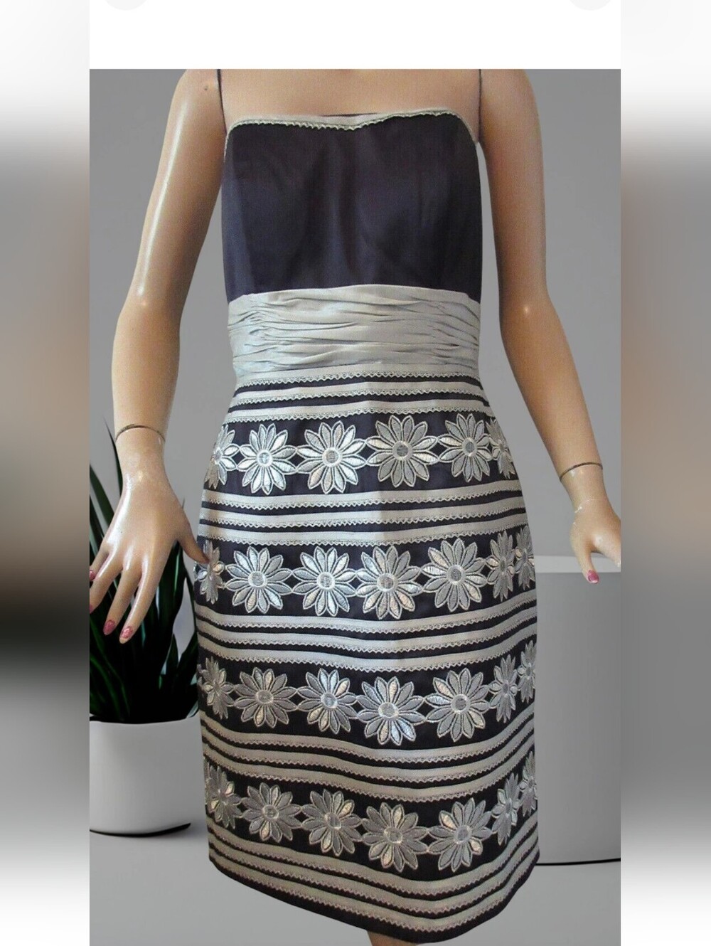 Strapless Dress from Sonia Pena Size 40 (UK 10) (US 6-8)